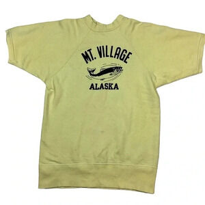 Vintage 60s MT. Village Alaska crewneck